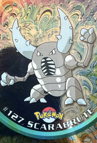 Scarabrute topps série 2 foil