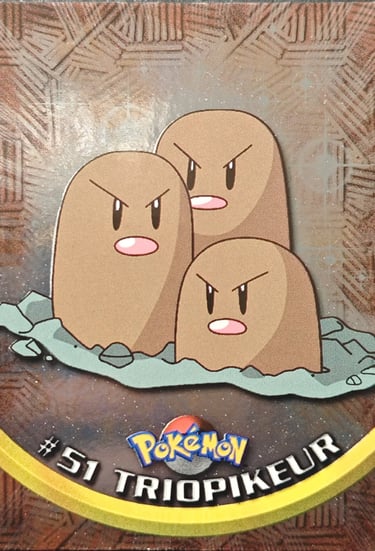 Triopikeur topps série 1 foil