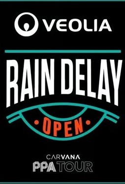 Memes of Pickleball commemorating the numerous rain delays throughout the tournament