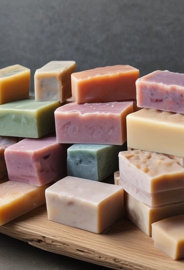 Aromatic loose leaf tea displayed in a glass jar with fresh herbs around