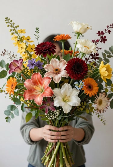 Colorful display of popular products available for purchase
