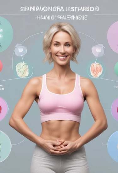 Top view of vg zusma capsules spilling gently from a glass jar onto a wooden surface with natural herbs nearby