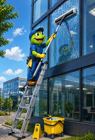 čiščenje oken poslovnih hiš