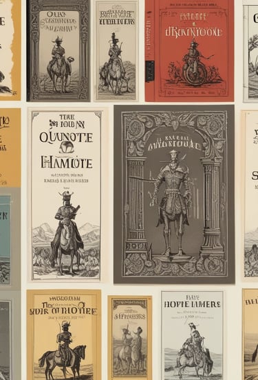 A colorful display of children's books.