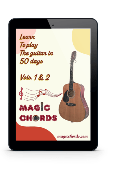 Learn to play the guitar in 50 days: Wrecking Ball chords