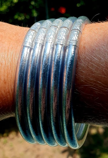 joncs bouddhistes silver