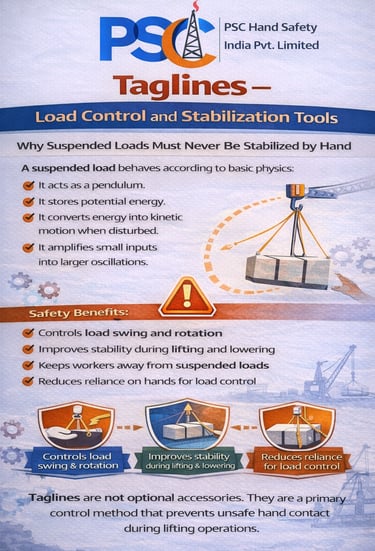 Suspended Load Safety-Hands Free Tools