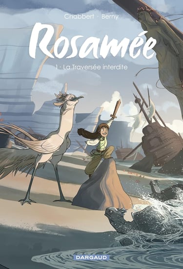 Première de couverture du tome 1 de la BD Rosamée