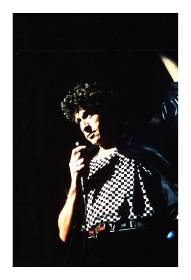 HFT Hubert-Felix Thiefaine en 1988 à L'Élysée Montmartre