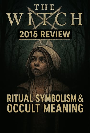 The Witch (2015) — ritual symbolism and occult meaning.