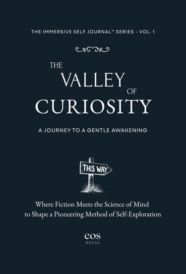 the valley of curiosity eos house self help journal self discovery self growth immersive