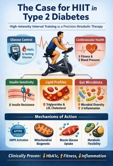 High-Intensity Interval Training for Type 2 Diabetes: A Science-Backed Path to Metabolic Health