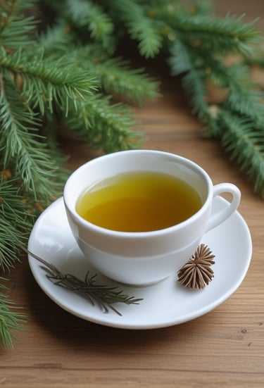 Hand-drawn map of northern Michigan's forests with marked foraging spots and natural elements sketched around.