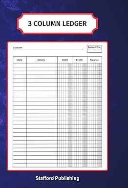 3 Column Ledger