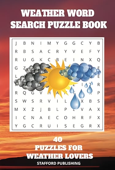 Weather Word Search Puzzle Book