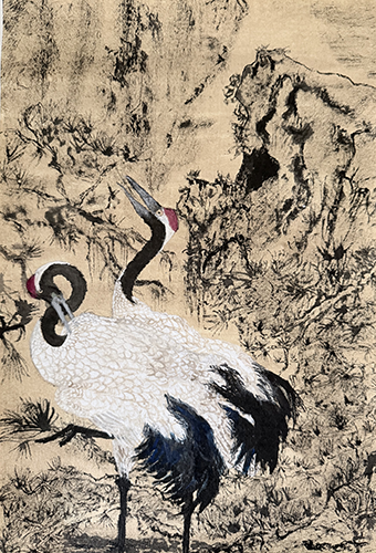 Exposition peinture chinoise Lyon - Atelier Yuan