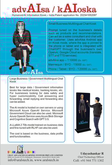 advAIsa - Conversational Multilingual Kiosk