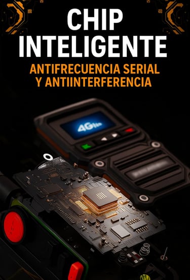 a cell phone with a chip chip chip on it