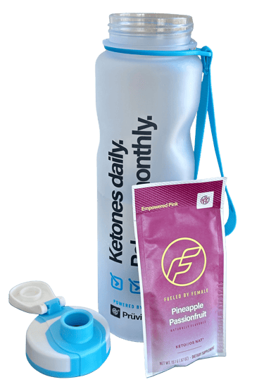 Pruvit-Ketone Pineapple Passionfruit mit Mix-Flasche