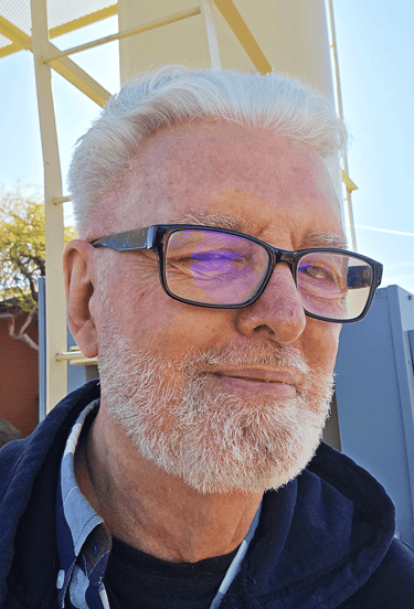 Artist photographed in Las Vegas.