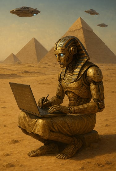 Scribe tendance SF créé par Diginoman