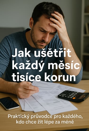 jak ušetřit každý měsíc tisíce korun. Rozpočet 50–30–20, levnější nákupy, energie, doprava 
