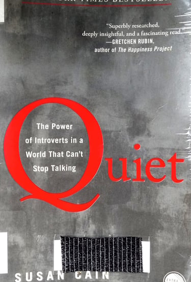 Quiet The Power of Introverts cover book