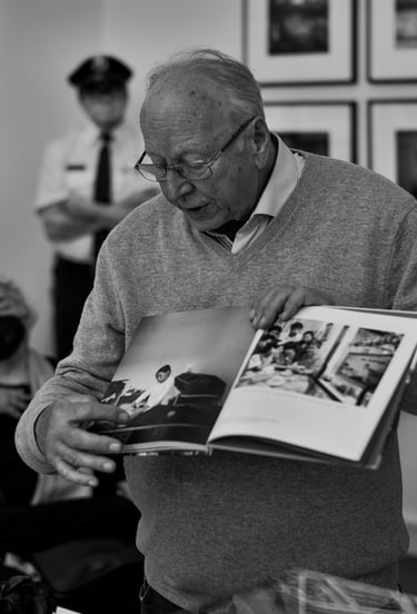 Der Fotograf Thomas Billhardt (* 2.5.1937 + 23.1.2025) Foto: R. Mokros