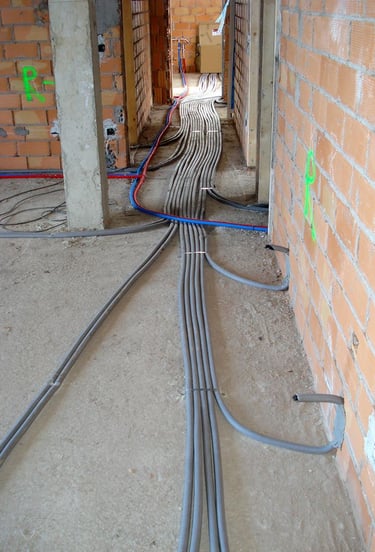 iç mekân yenileme sürecinde su tesisatı hazırlığı