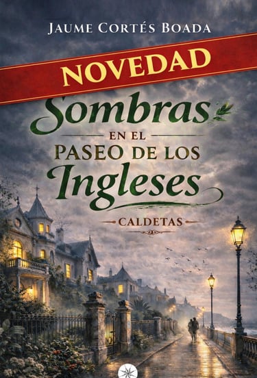 Portada del libro Sombras en el Paseo de los Ingleses de Jaume Cortés Boada