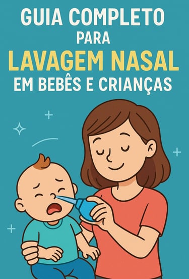 imagem sobre lavagem nasal