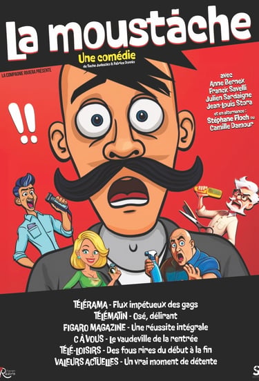 Comédie la moustache