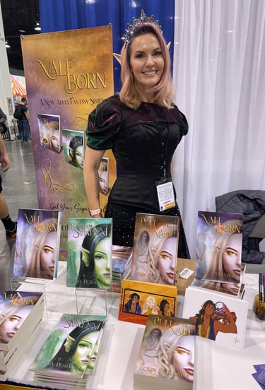 Lorin at WonderCon in Anaheim, CA