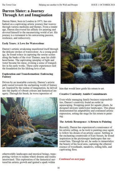 The Town Crier Page 16