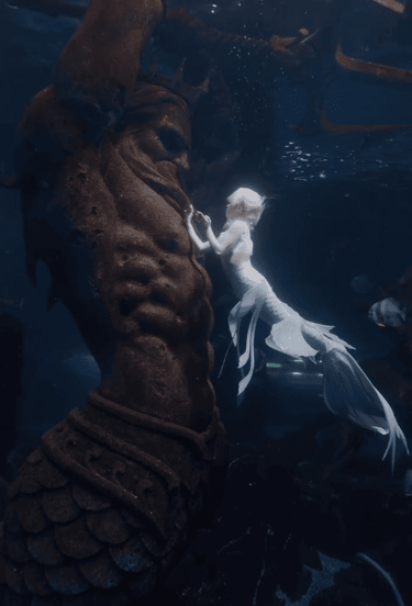 Mermaid Sera at Harbin Shark Diving