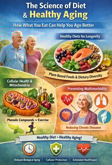 Eat to Live Longer: 5 Evidence-Based Dietary Habits That Promote Healthy Aging