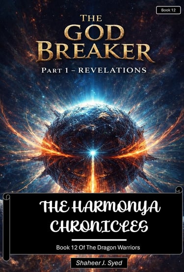 Book 12 Cover - Book 12 Of The Dragon Warriors The God Breaker Part 1