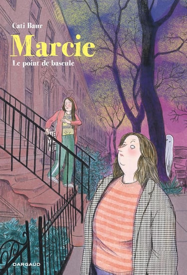 Première de couverture de la BD Marcie : Le point de bascule de Cati Baur