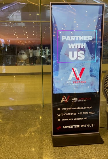 alt="airport advertising in the Philippines"