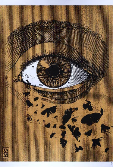 Sérigraphie insectes TAMAM Sérigraphie