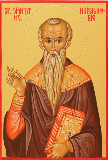 st haralambos icon