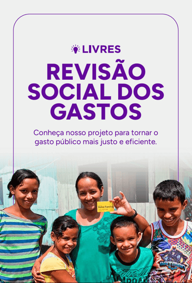 capa da publicação revisão social dos gastos do livres com família de pessoas pretas