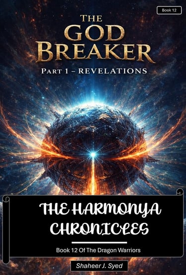 Book 12 Cover - Book 12 Of The Dragon Warriors The God Breaker Part 1