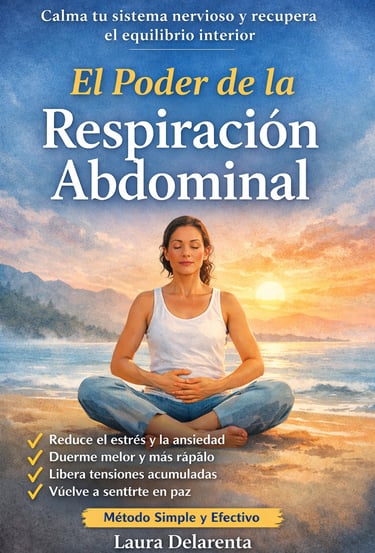 Aprende a calmar tu sistema nervioso con la respiración abdominal. Reduce el estrés, la ansiedad y m