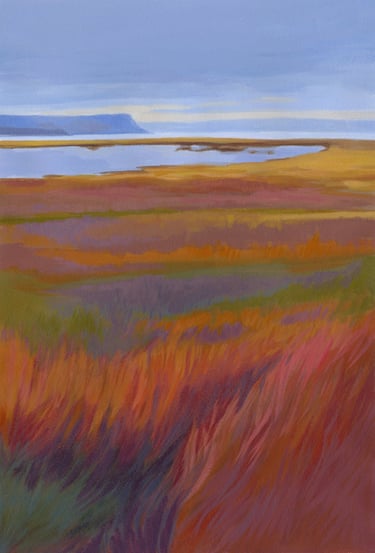 Fundy Mosaic - Painting by Michelle Darwin
