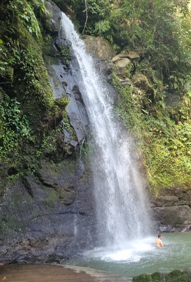 Wasserfall bei Ubud