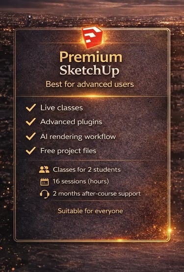 Sketchup premium course 