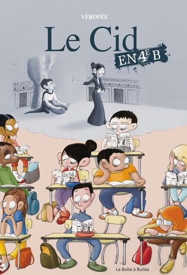 Première de couverture de la BD Le Cid en 4eB