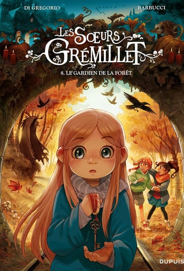 Première de couverture du tome 8 de la BD Les soeurs Grémillet