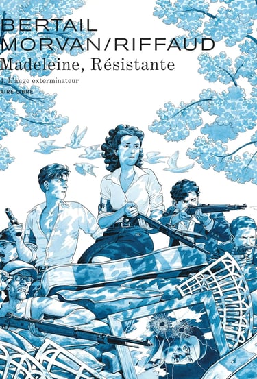 Première de couverture du tome 4 de la BD Madeleine résistante